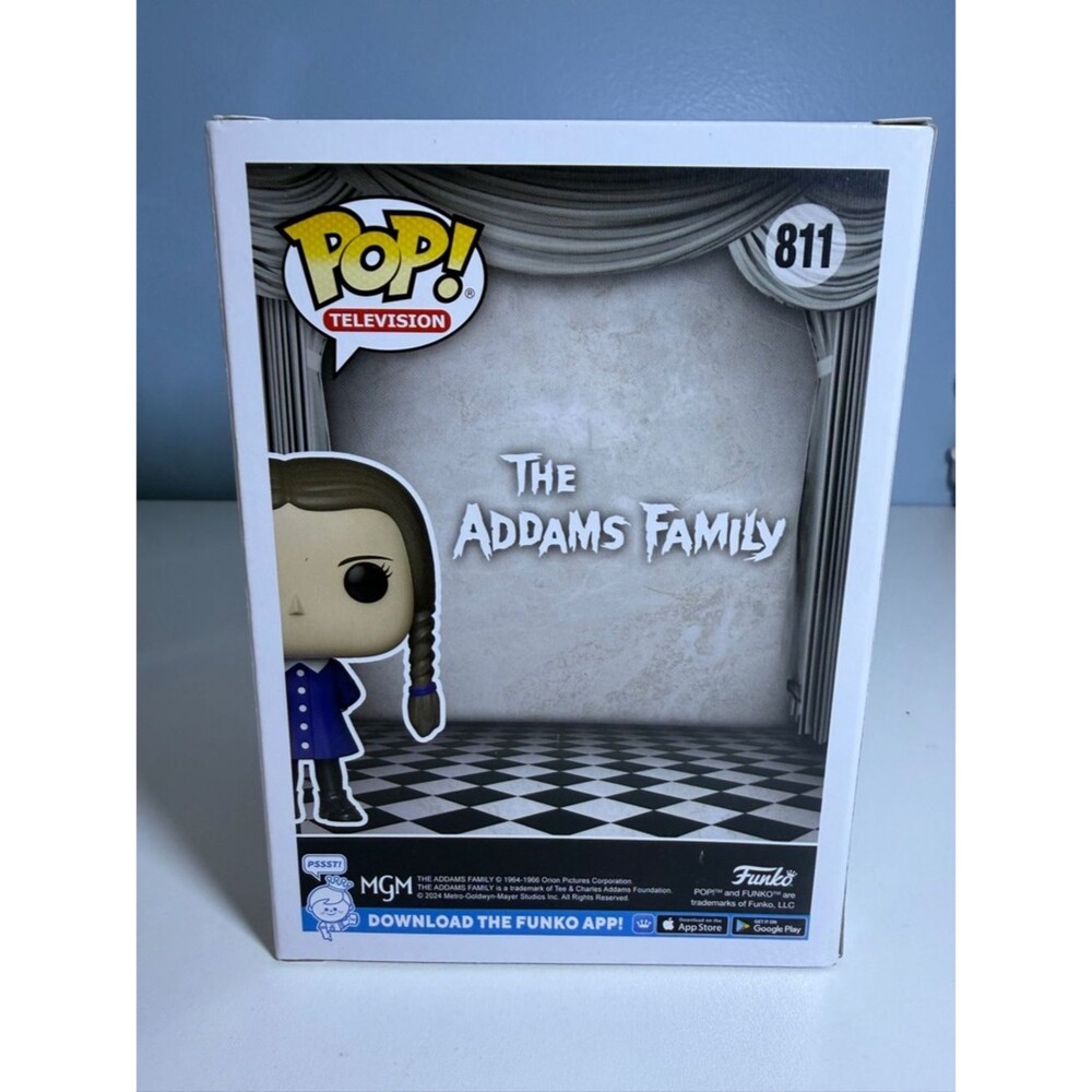 RARE Funko Pop! Television Wednesday Addams #811 (Diamond Collection) - Picture 4 of 6